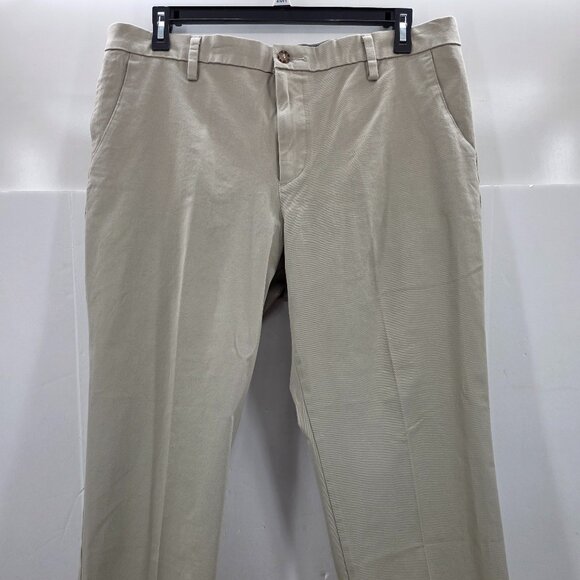 Dockers Pants Men Workday Khaki Smart 360 Flex Big/Tall Classic Fit Chino 38 32 - Picture 2 of 16